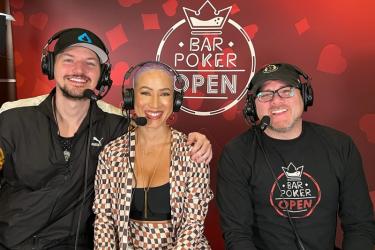 Joey Ingram, Ebony Kenney & Evan Myers for Bar Poker Open